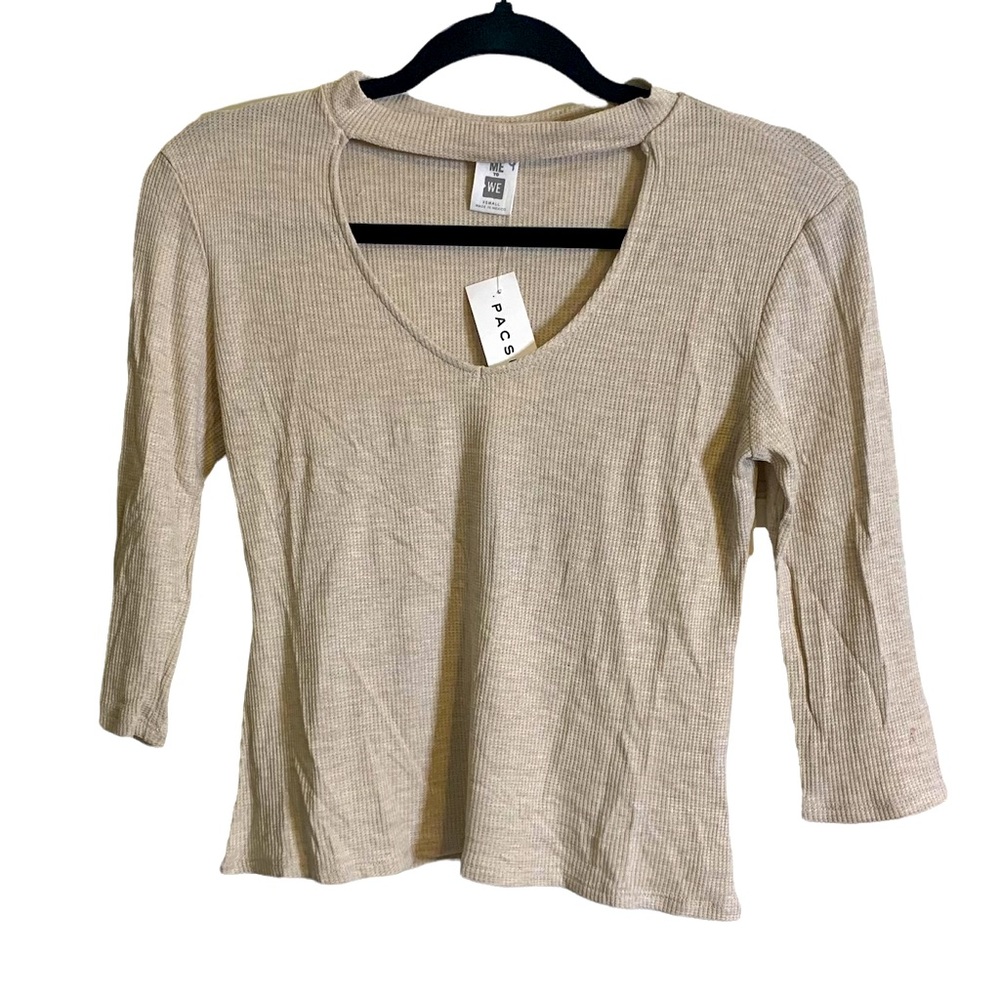 NWT PacSun Beige Top 

Size XS